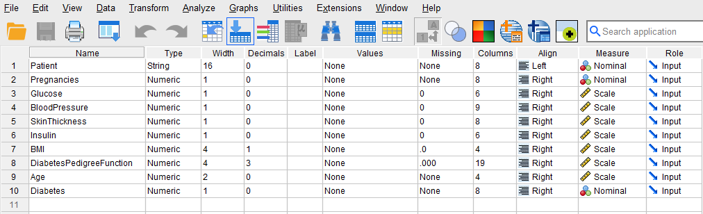 logistic regression SPSS