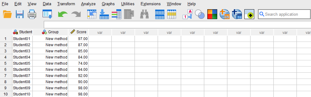 SPSS Independent Samples T-test