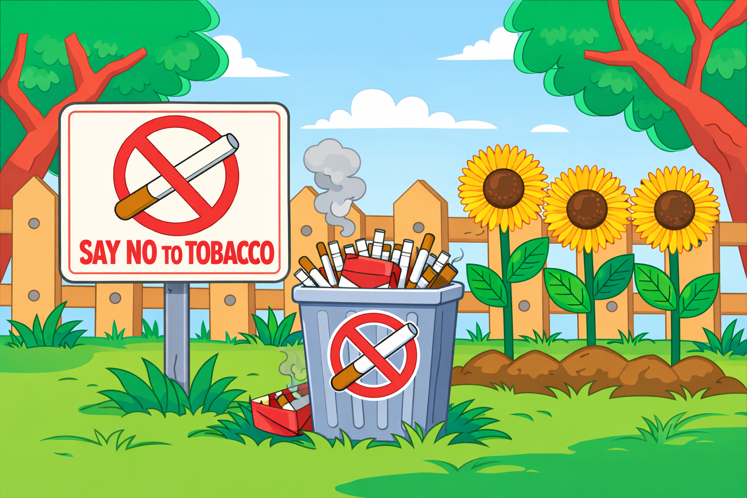Health education program on smoking